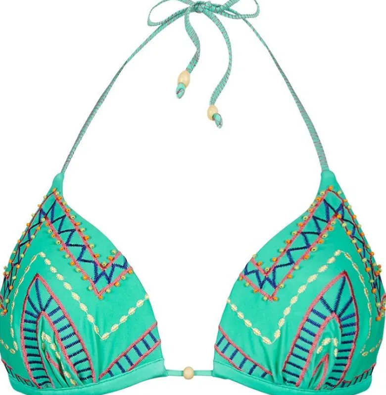 Bikini Triangulo Beachlife Aqua Green con foam 756