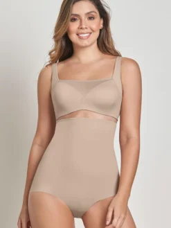 Braga faja de tiro alto con control moderado en abdomen y espalda Leonisa 012981