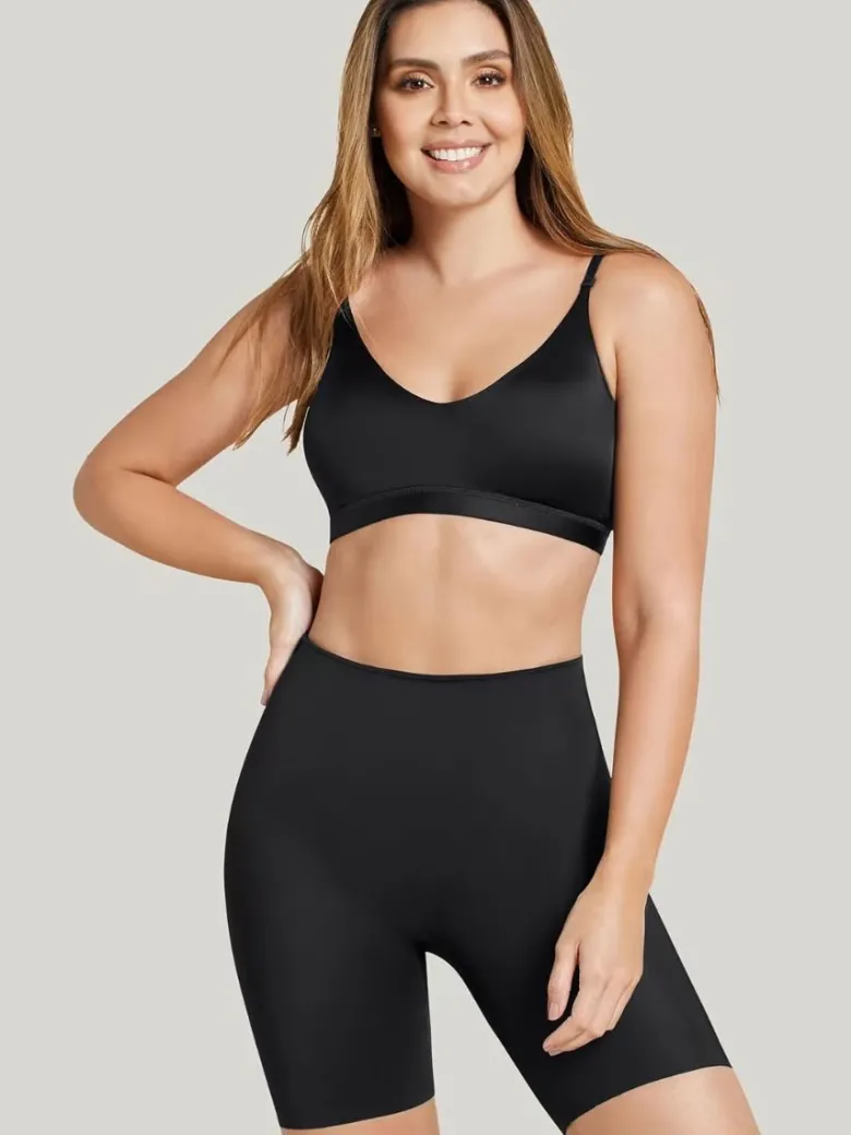 Faja pantalón invisible efecto levanta glúteos Leonisa 012992