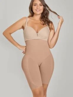 Faja pantalon alta media pierna invisible levanta glúteos Leonisa 012807M