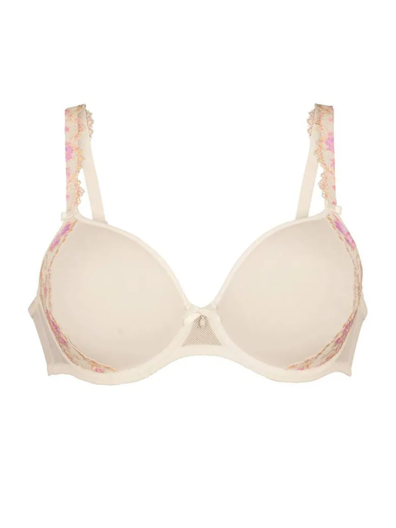 Sujetador con aros con relleno Spacer Rosa Faia Colette 5251