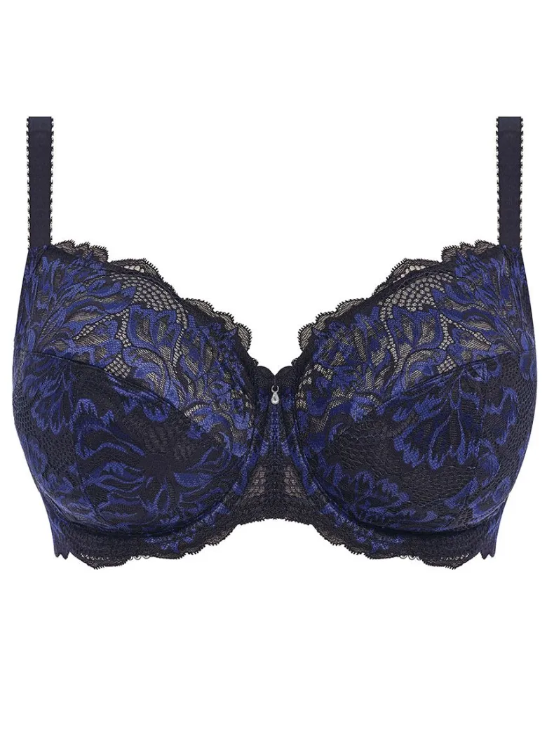 Sujetador de encaje con aros Fantasie Emmaline Side Midnight