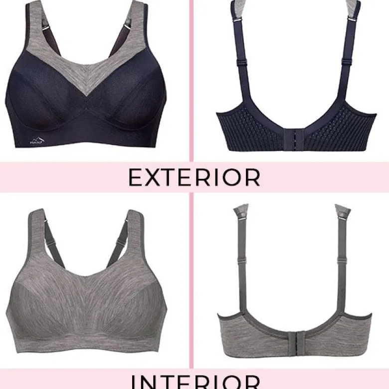 Sujetador deportivo Anita Sport PanAlpTM Wool 5555 Gris Melange