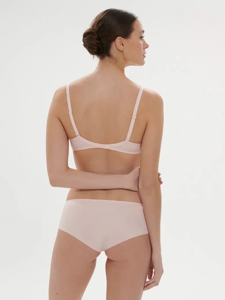 Sujetador escotado Simone Pérèle Saga con aros 15C319 Rose Nude