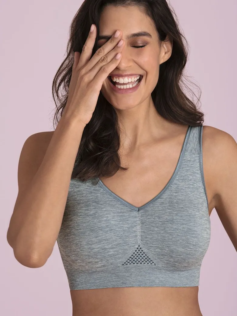 Sujetador protésico Anita care Lotta con foam 5739X gris melange