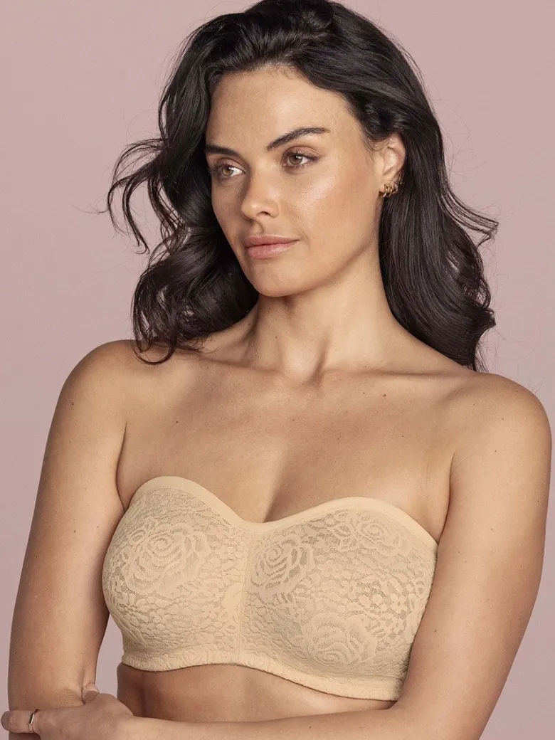 Sujetador sin tirantes Wacoal Halo Lace con aros WA854205